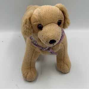 American Girl Doll Kailey's Pet Dog Sandy Golden Retriever Plush Posable Legs